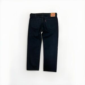 Levi’s Men’s 505 Straight Fit Black Jeans Pants 38x30